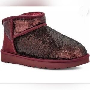 NEW Women's Authentic Classic Ultra Mini Mirror Ball Sequin Uggs